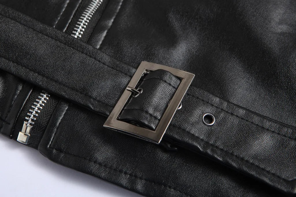 ASILLÉ | Elegant Leather Jacket