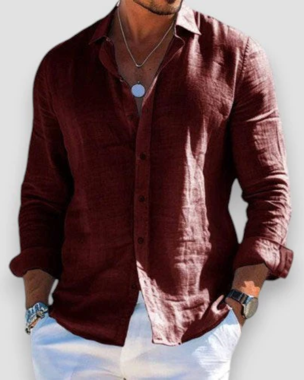 ASILLÉ | Elegant Mykonos Shirt