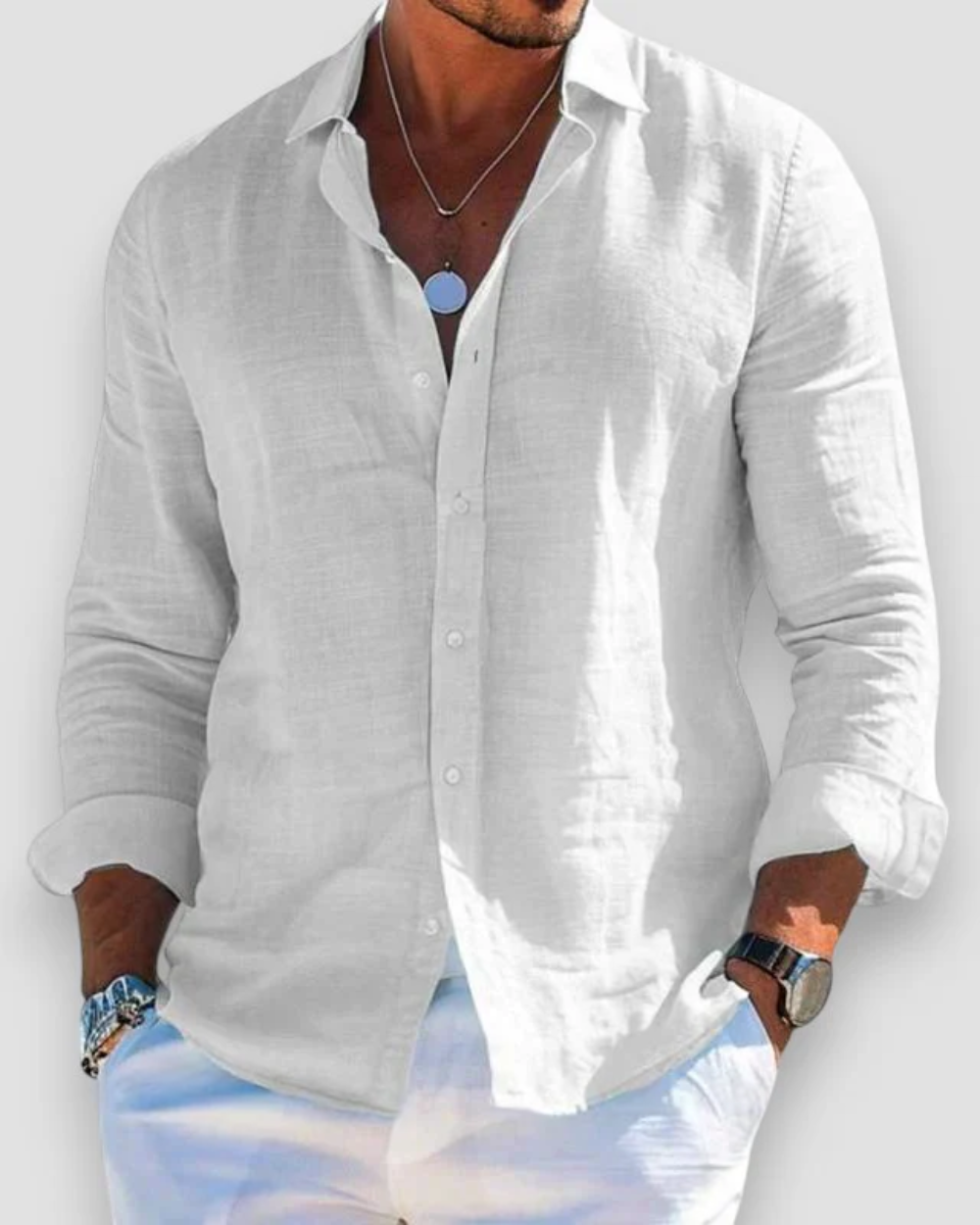 ASILLÉ | Elegant Mykonos Shirt