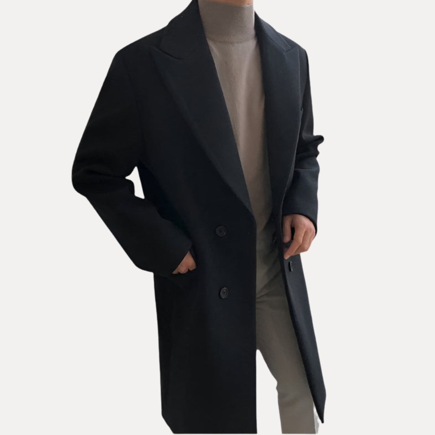 ASILLÉ | Elegant Double Breasted Coat