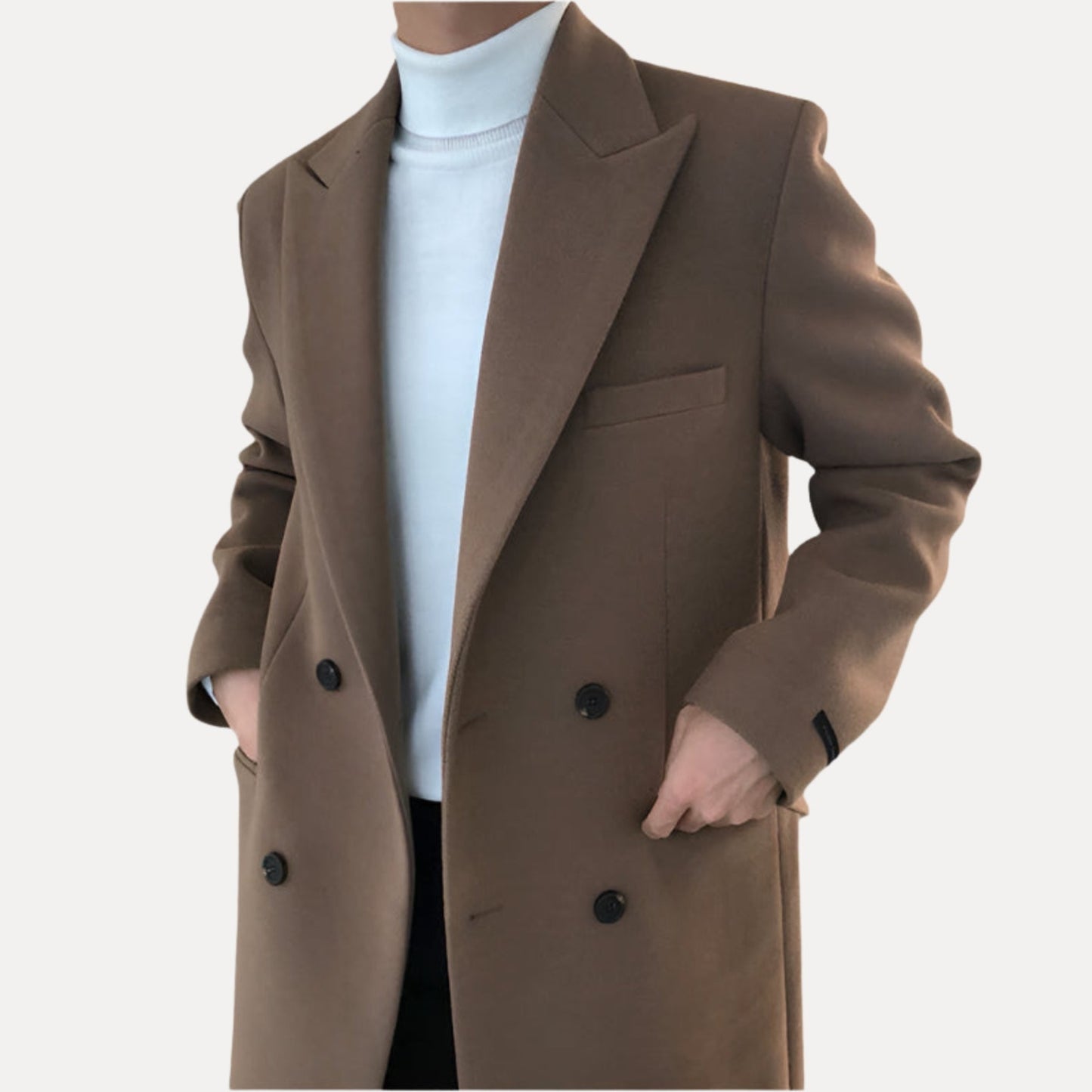 ASILLÉ | Elegant Double Breasted Coat