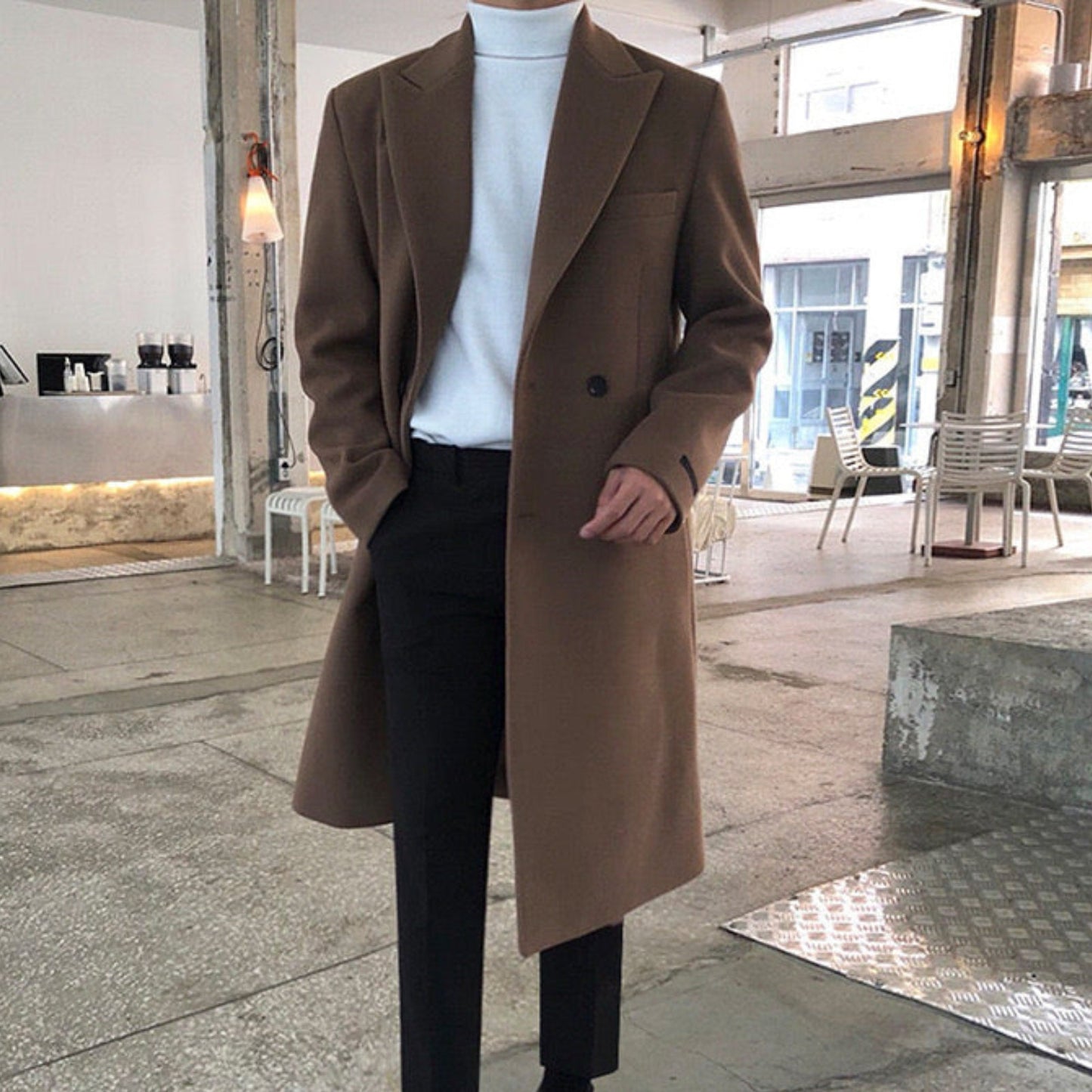 ASILLÉ | Elegant Double Breasted Coat