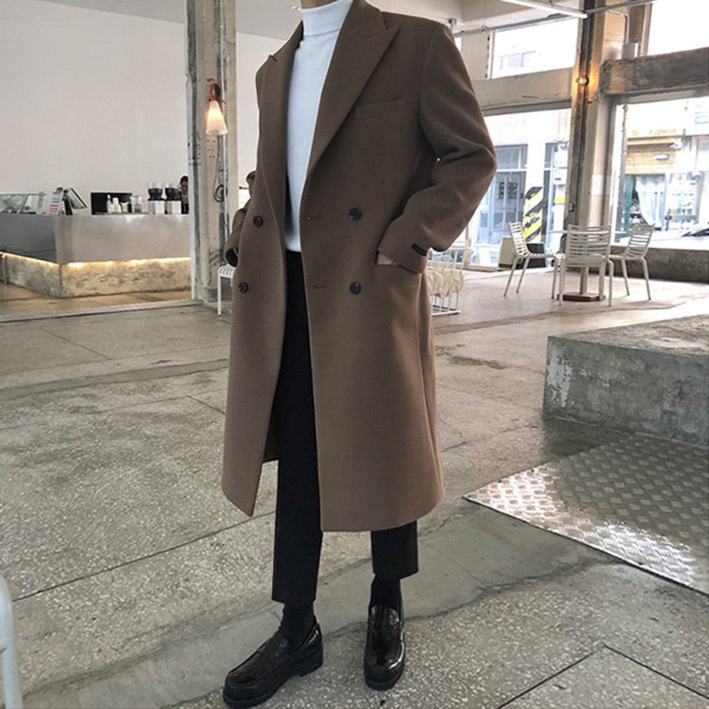 ASILLÉ | Elegant Double Breasted Coat