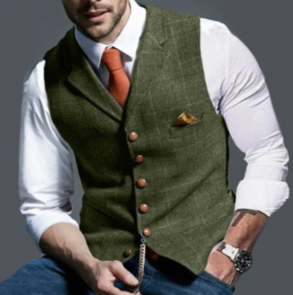 ASILLÉ | Elegant Button Waistcoat