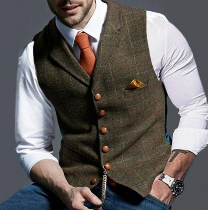 ASILLÉ | Elegant Button Waistcoat