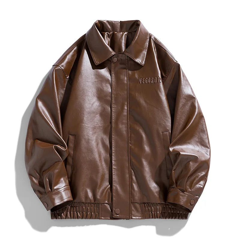 ASILLÉ | Casual Leather Jacket