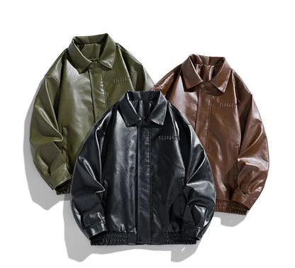 ASILLÉ | Casual Leather Jacket