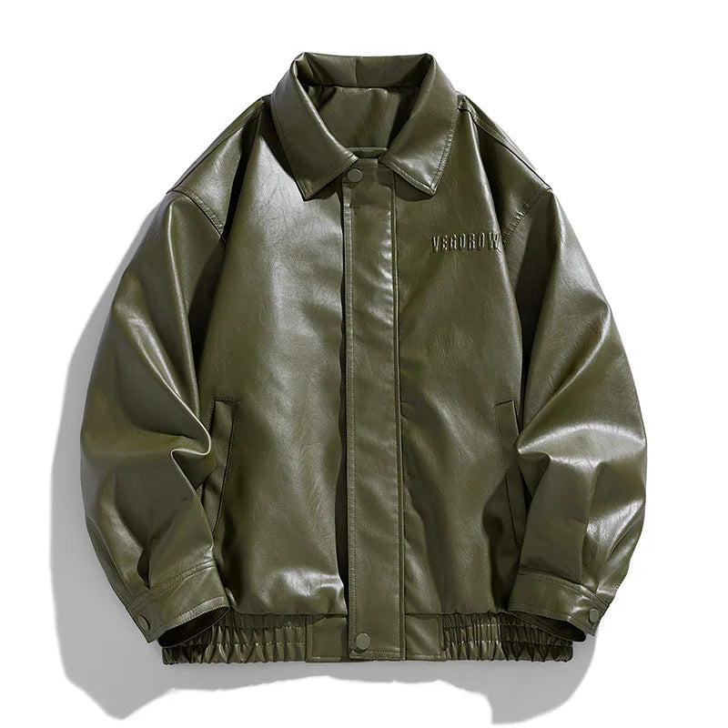 ASILLÉ | Casual Leather Jacket