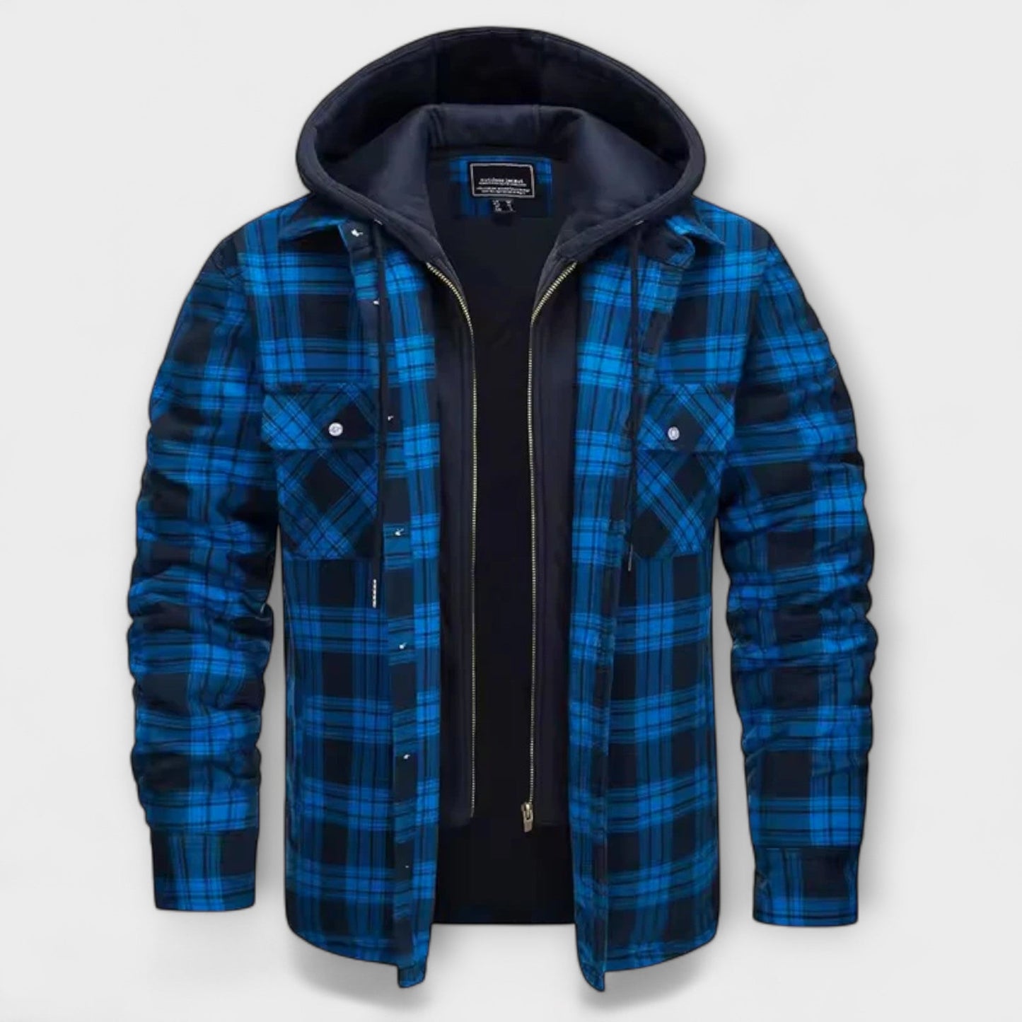 ASILLÉ | Classic Check Hooded Jacket