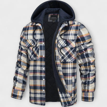 ASILLÉ | Classic Check Hooded Jacket