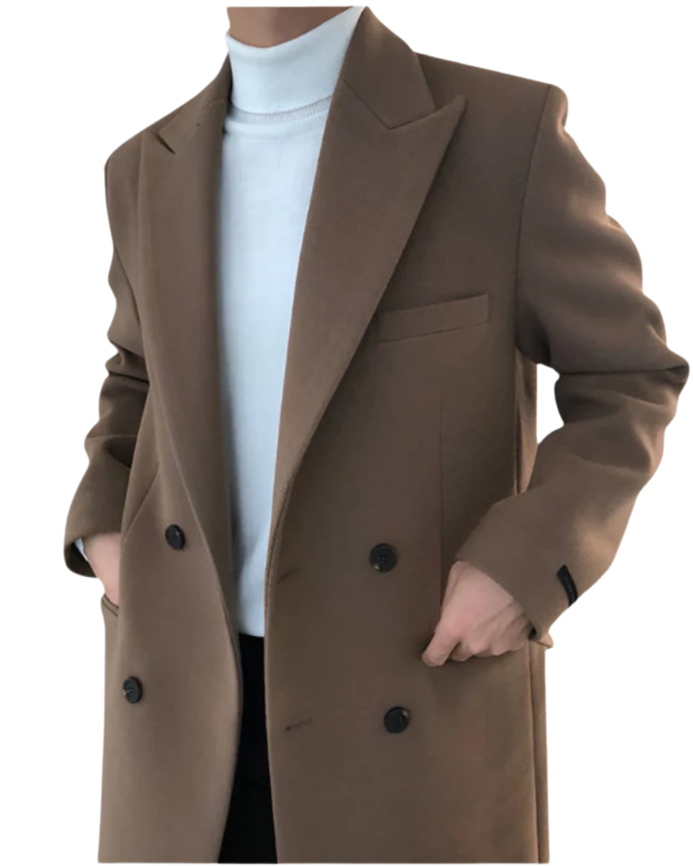 ASILLÉ | Elegant Double Breasted Coat