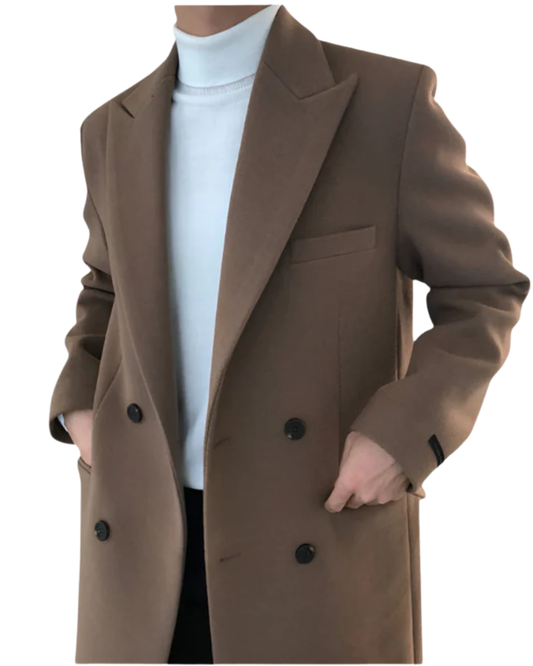 ASILLÉ | Elegant Double Breasted Coat